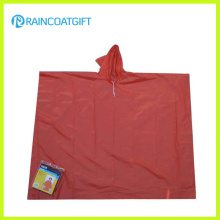 Poncho de pluie PE pour une utilisation unique Raincoat portable Rpe-047